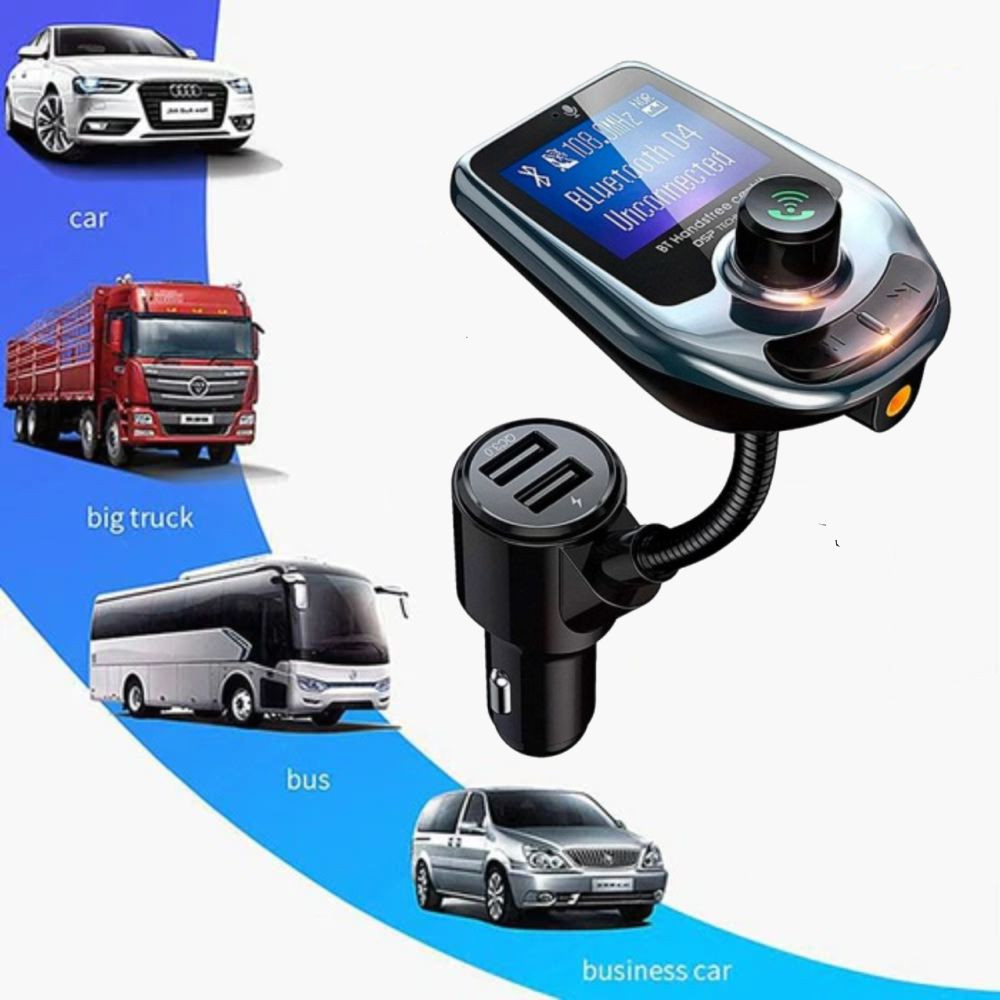 Miniatura 5 de Transmisor De Carro Bluetooth mp3usb A30